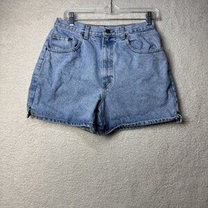 Bill Bass Vintage 90's High Rise 12 Denim Blue Jean Shorts Classic Cotton